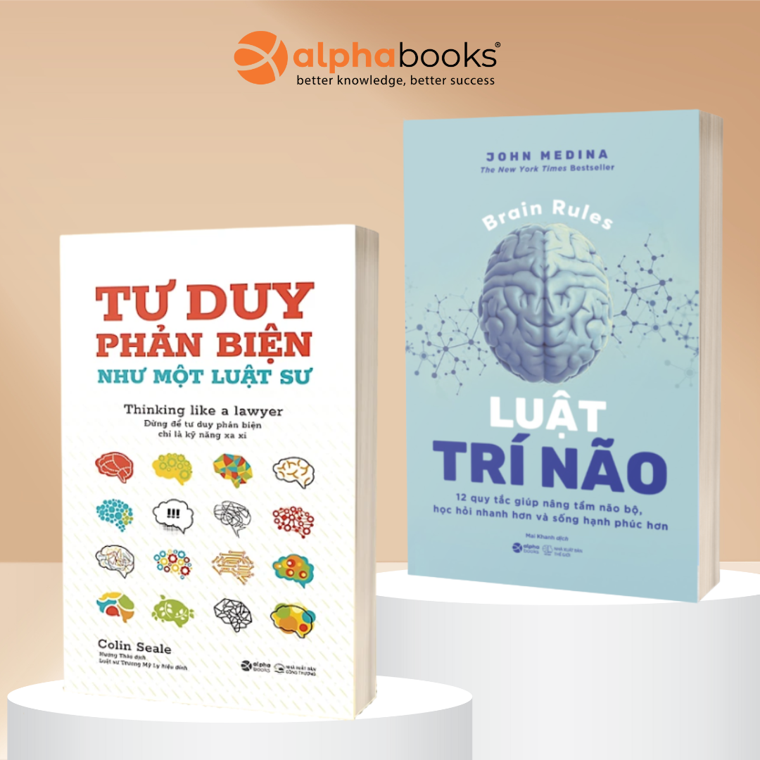 Combo Sách: Tư Duy Phản Biện Như Một Luật Sư + Luật Trí Não